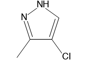 4-CHLORO-3-METHYL-1H-PYRAZOLE structure, CAS 15878-08-7