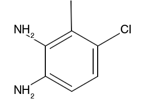 4-CHLORO-3-METHYLBENZENE-1,2-DIAMINE structure, CAS 673487-36-0
