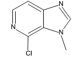 4-CHLORO-3H-IMIDAZO[4,5-C]PYRIDINE structure, CAS 81053-66-9
