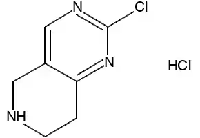 4-CHLORO-5,6,7,8-TETRAHYDROPYRIDO[4,3-D]PYRIMIDINE HYDROCHLORIDE structure, CAS 1172808-59-1