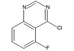 4-CHLORO-5-FLUOROQUINAZOLINE structure, CAS 16499-60-8