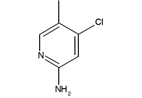 4-CHLORO-5-METHYLPYRIDIN-2-AMINE structure, CAS 1033203-31-4