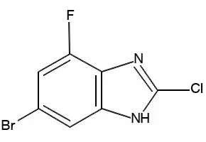 4-CHLORO-6-FLUORO-1H-BENZO[D]IMIDAZOLE structure, CAS 1314092-05-1
