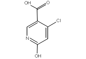 4-CHLORO-6-HYDROXYNICOTINIC ACID structure, CAS 73038-85-4