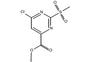 4-CHLORO-6-METHYL-2-(METHYLSULFONYL)PYRIMIDINE structure, CAS 55329-22-1