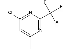 4-CHLORO-6-METHYL-2-TRIFLUOROMETHYLPYRIMIDINE structure, CAS 1582-25-8