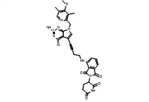 4-CHLORO-7-(4-CHLORO-2,6-DIMETHYLPHENYL)-2,5,6-TRIMETHYL-7H-PYRROLO[2,3-D]PYRIMIDINE structure, CAS 157286-76-5