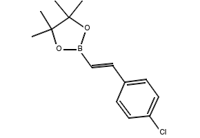 4-CHLORO-TRANS-BETA-STYRYLBORONIC ACID PINACOL ESTER structure, CAS 223919-54-8