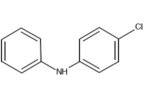 4-CHLORODIPHENYLAMINE structure, CAS 1205-71-6