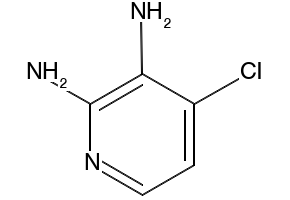 4-CHLOROPYRIDINE-2,3-DIAMINE structure, CAS 24484-98-8