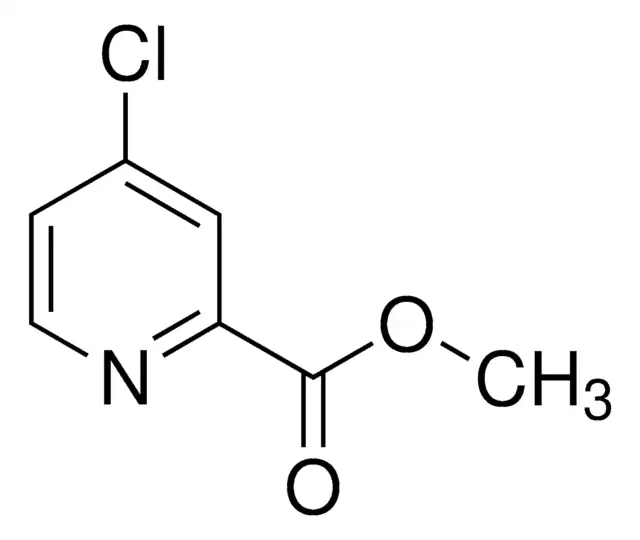 4-CHLOROPYRIDINE-2-CARBOXYLIC ACID METHYL ESTER structure, CAS 24484-93-3