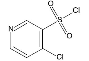 4-CHLOROPYRIDINE-3-SULFONYL CHLORIDE structure, CAS 33263-44-4