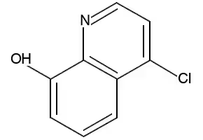 4-CHLOROQUINOLIN-8-OL structure, CAS 57334-36-8