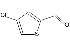 4-CHLOROTHIOPHENE-2-CARBALDEHYDE structure, CAS 57500-51-3