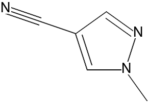 4-CYANO-1-METHYLPYRAZOLE structure, CAS 66121-71-9