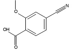 4-CYANO-2-METHOXYBENZOIC ACID structure, CAS 89469-52-3