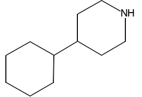 4-CYCLOHEXYLPIPERIDINE structure, CAS 14446-73-2