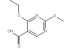 4-ETHOXY-2-PHENYLPYRIMIDINE-5-CARBOXYLIC ACID structure, CAS 136326-10-8