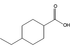 4-ETHYLCYCLOHEXANECARBOXYLIC ACID structure, CAS 91328-77-7