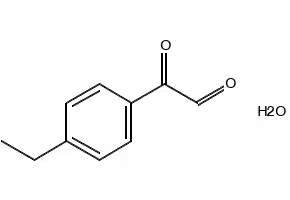 4-ETHYLPHENYLGLYOXAL HYDRATE structure, CAS 1171381-90-0