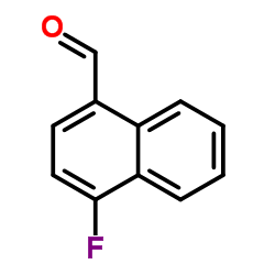 4-FLUORO-1-NAPHTHALDEHYDE structure, CAS 172033-73-7