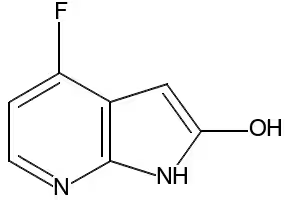 4-FLUORO-1H-PYRROLO[2,3-B]PYRIDIN-2(3H)-ONE structure, CAS 956460-93-8
