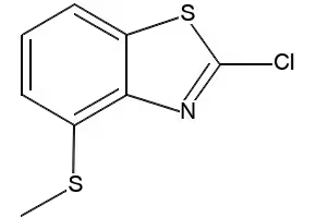 4-FLUORO-2-(METHYLTHIO)BENZO[D]THIAZOLE structure, CAS 154327-25-0