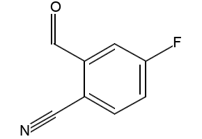 4-FLUORO-2-FORMYLBENZONITRILE structure, CAS 894779-76-1