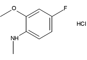 4-FLUORO-2-METHOXY-N-METHYLANILINE structure, CAS 941294-13-9