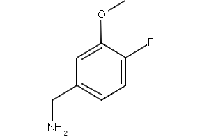 4-FLUORO-3-METHOXYBENZYLAMINE structure, CAS 508177-67-1