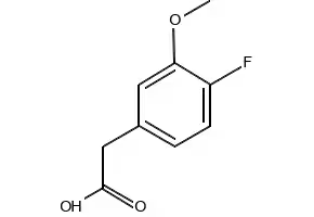 4-FLUORO-3-METHOXYPHENYLACETIC ACID structure, CAS 946713-86-6