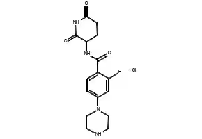 4-FLUORO-N-(2-(4-(7-METHOXYNAPHTHALEN-1-YL)PIPERAZIN-1-YL)ETHYL)BENZAMIDE HYDROCHLORIDE structure, CAS 135721-98-1