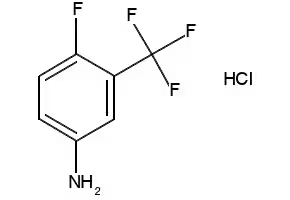 4-FLUORO-N-METHYL-3-(TRIFLUOROMETHYL)ANILINE HYDROCHLORIDE structure, CAS 1187386-25-9