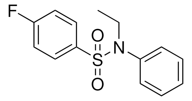 4-FLUORO-N-PHENYLBENZENESULFONAMIDE structure, CAS 312-52-7
