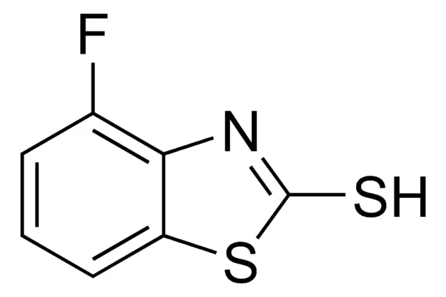 4-FLUOROBENZO[D]THIAZOLE-2-CARBONITRILE structure, CAS 169776-13-0