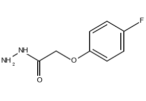 4-FLUOROPHENOXYACETIC ACID HYDRAZIDE structure, CAS 1737-62-8