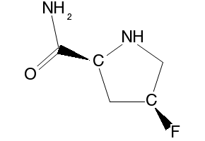 4-FLUOROPYRROLIDINE-2-CARBOXAMIDE structure, CAS 934972-82-4