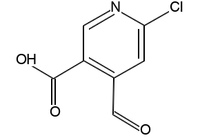 4-FORMYLNICOTINIC ACID structure, CAS 395645-41-7