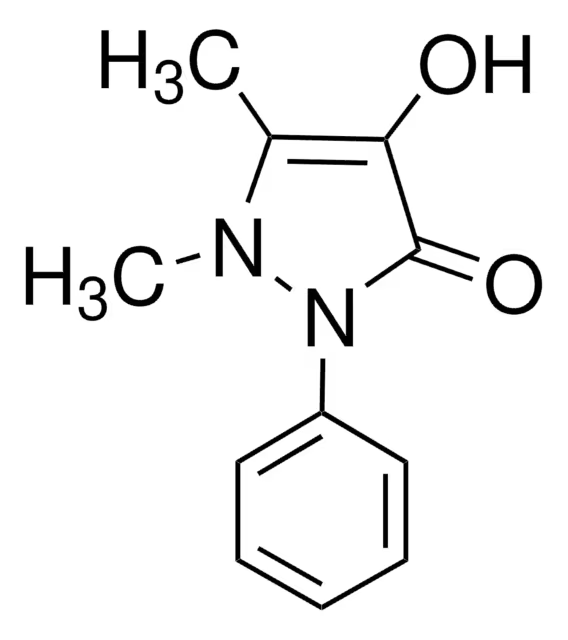 4-HYDROXY-1,5-DIMETHYL-2-PHENYL-1H-PYRAZOL-3(2H)-ONE structure, CAS 1672-63-5