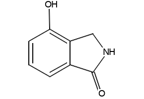 4-HYDROXY-2,3-DIHYDROISOINDOL-1-ONE structure, CAS 366453-21-6