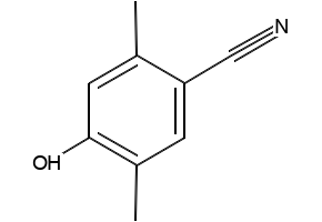 4-HYDROXY-2,5-DIMETHYLBENZONITRILE structure, CAS 85223-94-5