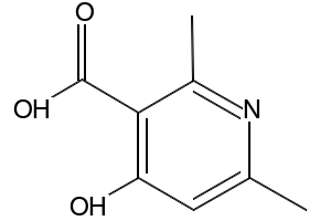4-HYDROXY-2,6-DIMETHYLNICOTINIC ACID structure, CAS 33259-21-1