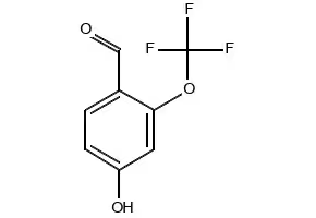 4-HYDROXY-2-(TRIFLUOROMETHOXY)BENZALDEHYDE structure, CAS 1017083-37-2