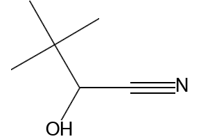 4-HYDROXY-3,3-DIMETHYLBUTANENITRILE structure, CAS 129415-93-6