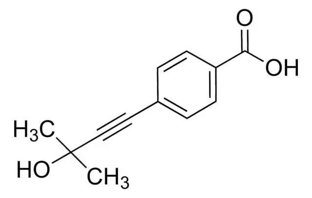 4-HYDROXY-3-(1-HYDROXYPENTYL)BENZOIC ACID structure, CAS 17243-33-3
