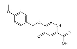 4-HYDROXY-5-(4-METHOXYBENZYLOXY)PICOLINIC ACID structure, CAS 116903-86-7