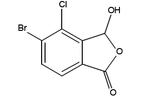 4-HYDROXYISOBENZOFURAN-1(3H)-ONE structure, CAS 13161-32-5