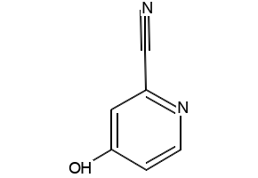 4-HYDROXYPICOLINONITRILE structure, CAS 475057-86-4