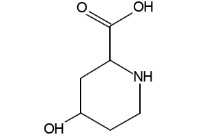 4-HYDROXYPIPERIDINE-2-CARBOXYLIC ACID structure, CAS 14228-16-1