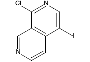 4-IODO-2,7-NAPHTHYRIDIN-1-AMINE structure, CAS 959558-53-3